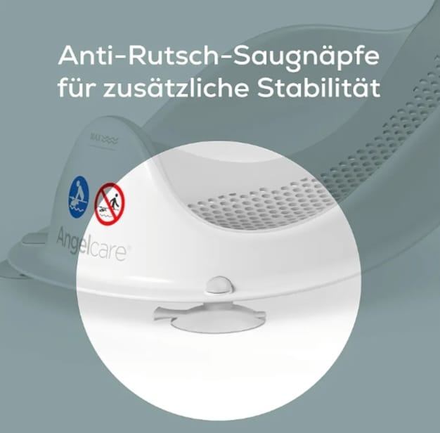 Angelcare Baby-Badeliege, grau
Ideal für Babys bis zu 0 - 6 Monaten, B-WARE