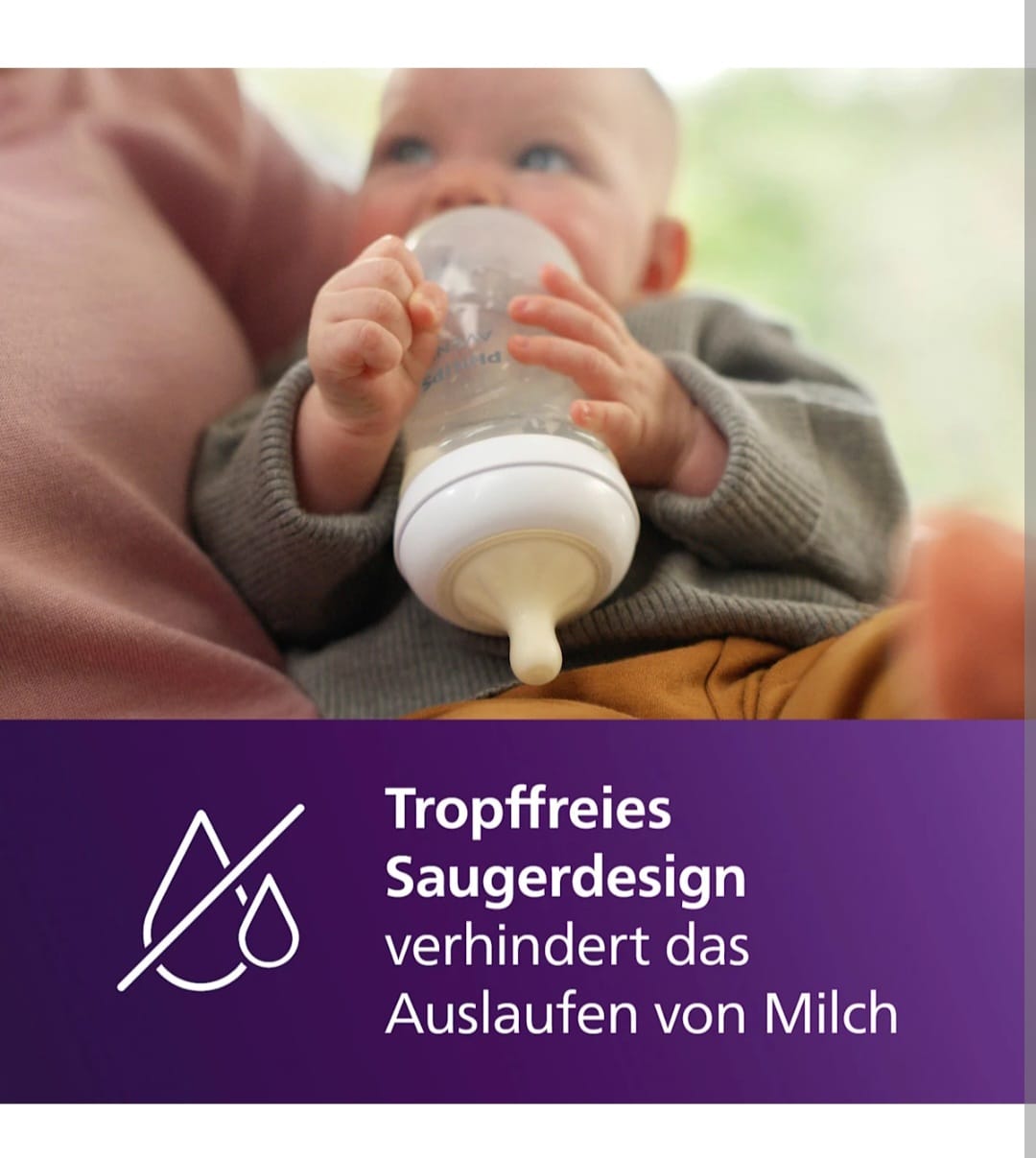 PHILIPS AVENT
Babyflaschen Set Natural Response 6tlg, von Geburt an,B-WARE