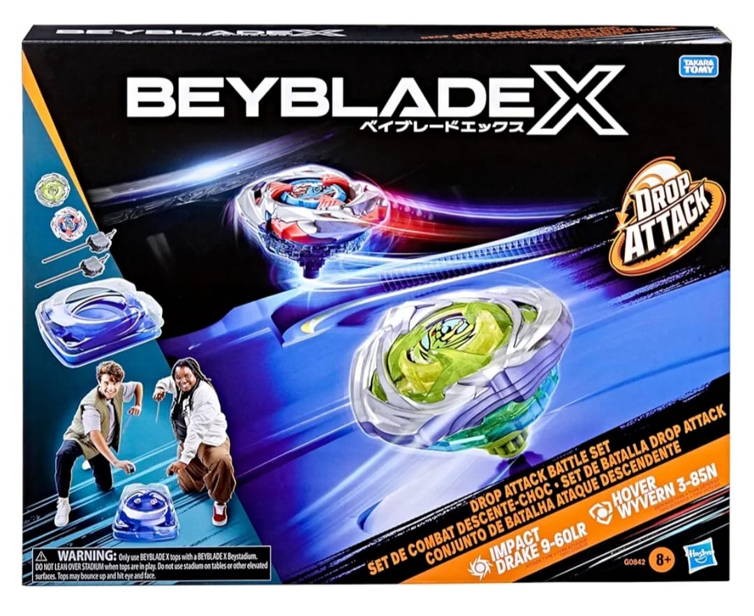 Beyblade X Drop Attack Battle Set, B-WARE