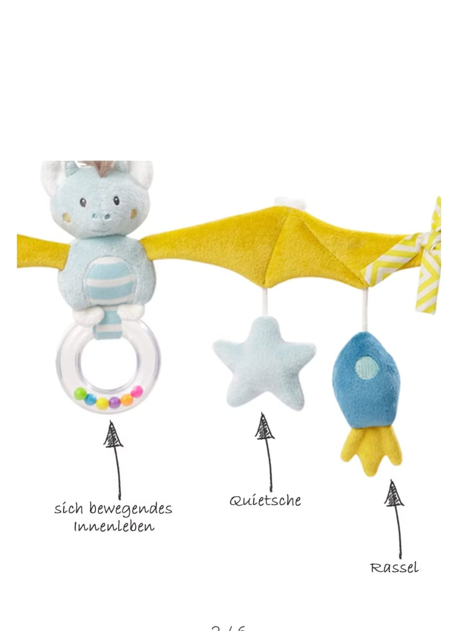 Fehn Kinderwagenkette Fledermaus - Little Castle, B-WARE