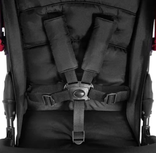 hauck Buggy Sport, Red - Federleichter Reisebuggy 5,9 kg - mit Liegefunktion,B-WARE