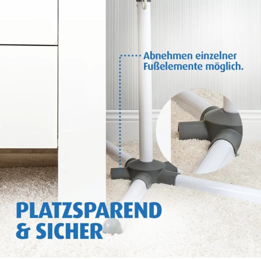 reer EasyHeat Flex Wickeltisch-Wärmestrahler, Standgerät,Weiß, B-WARE