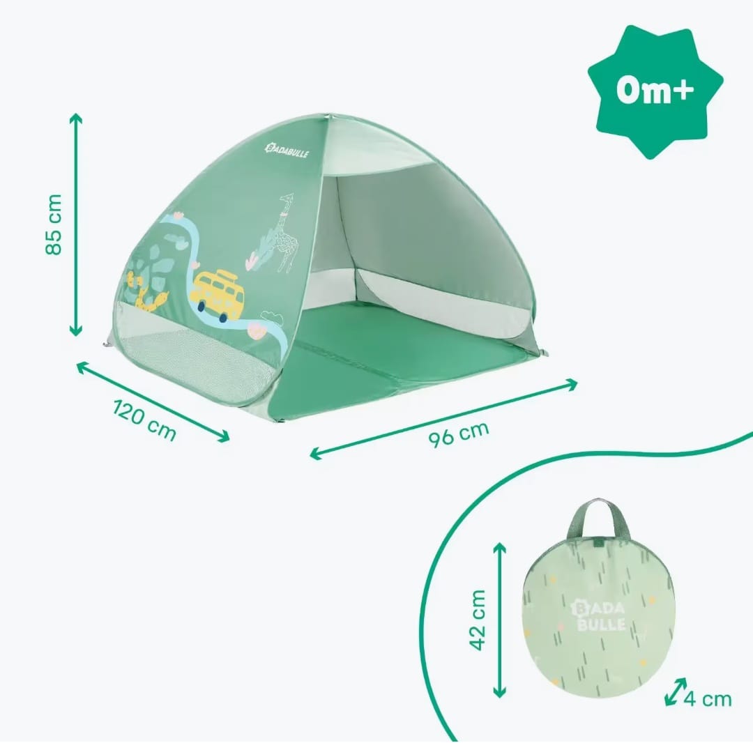Badabulle Strandmuschel mit UV-Schutz, B-WARE