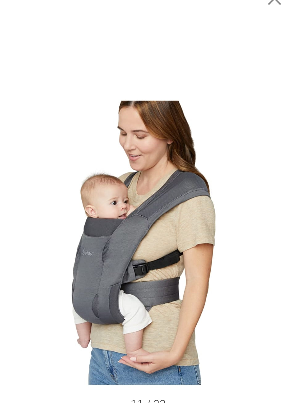 Ergobaby Babytrage Embrace Soft Air Mesh für Neugeborene,B-WARE