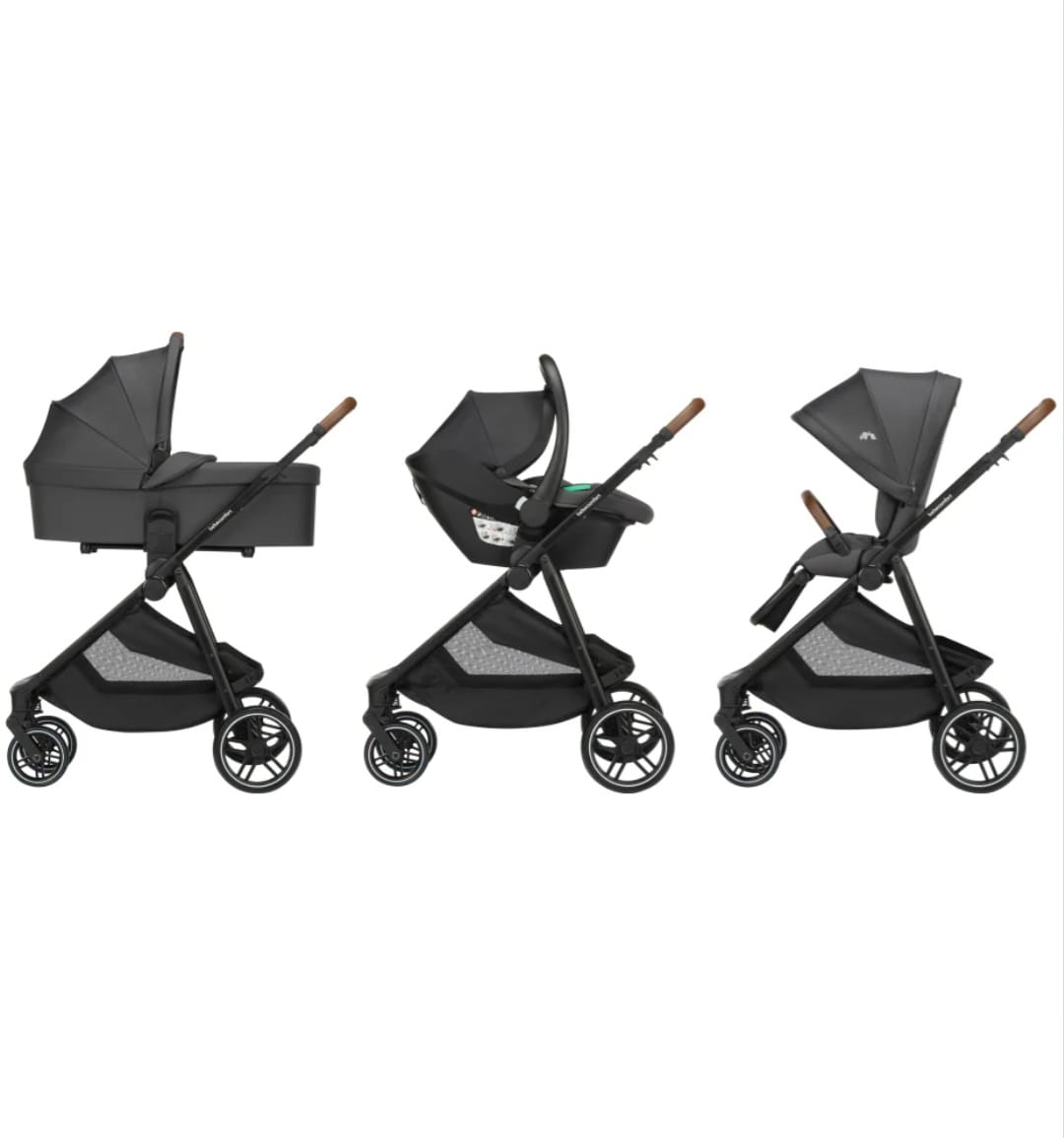Bebecomfort Luvia Trio
3-in-1-Reisesystem,Kinderwagen,Buggy,Autositz,  B-WARE