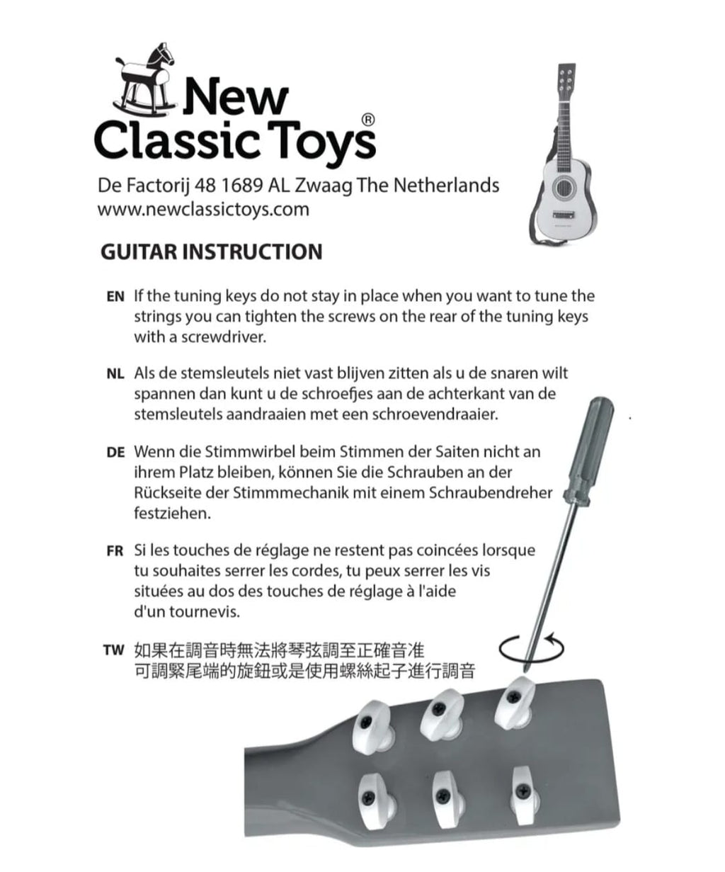 New Classic Toys, Guitar NATUR, gebraucht voll funktionsfähig
