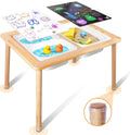 Terramus Baby-Sinnes- und Wasserspieltisch & Aktivitätstisch,B-WARE , leichte Delle im Holz