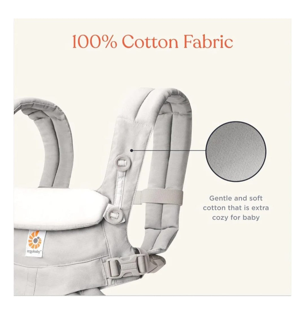 Ergobaby OMNI 360, Weiche Babytrage, Grau, B-WARE