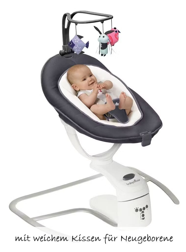 Babymoov Babyschaukel Swoon Motion - Zink,Babywippe, B-WARE