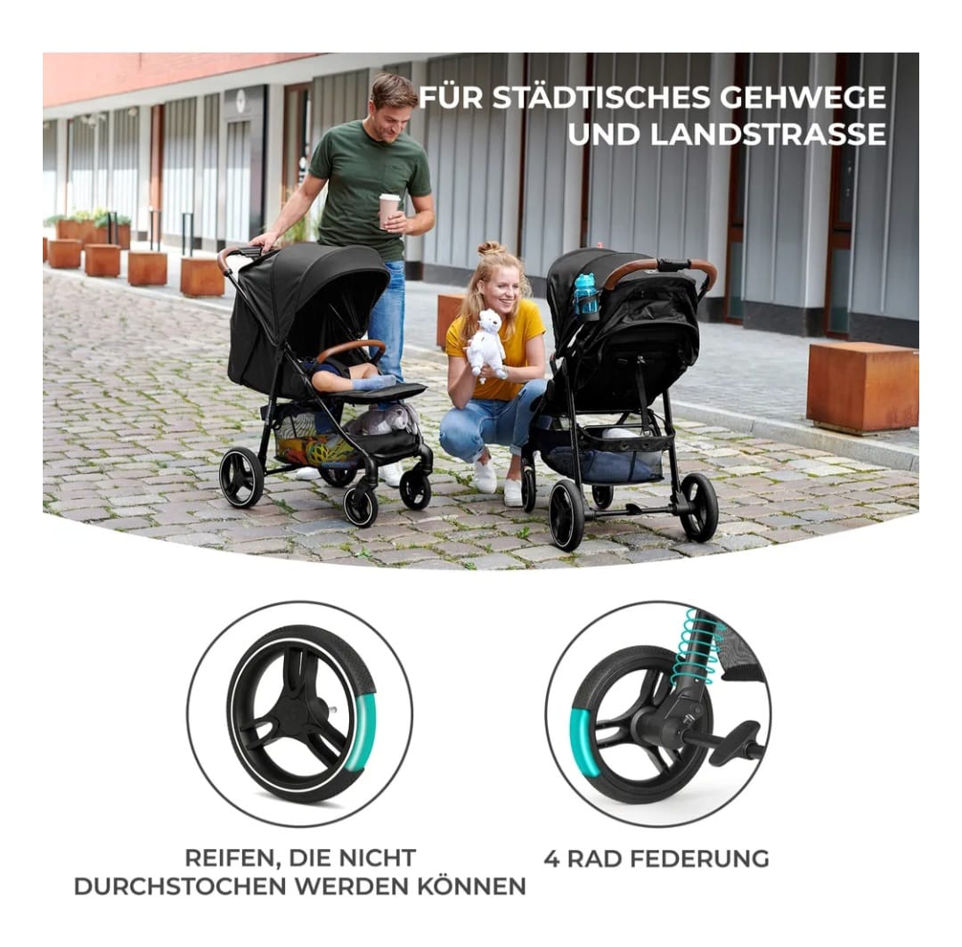 Kinderkraft GRANDE PLUS - Kinderwagen,B-WARE