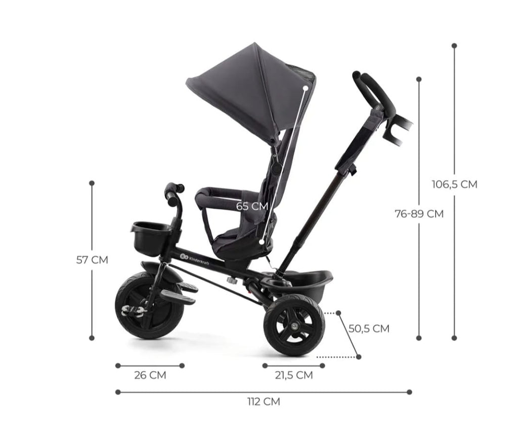 Kinderkraft ASTON - Dreirad,B-WARE