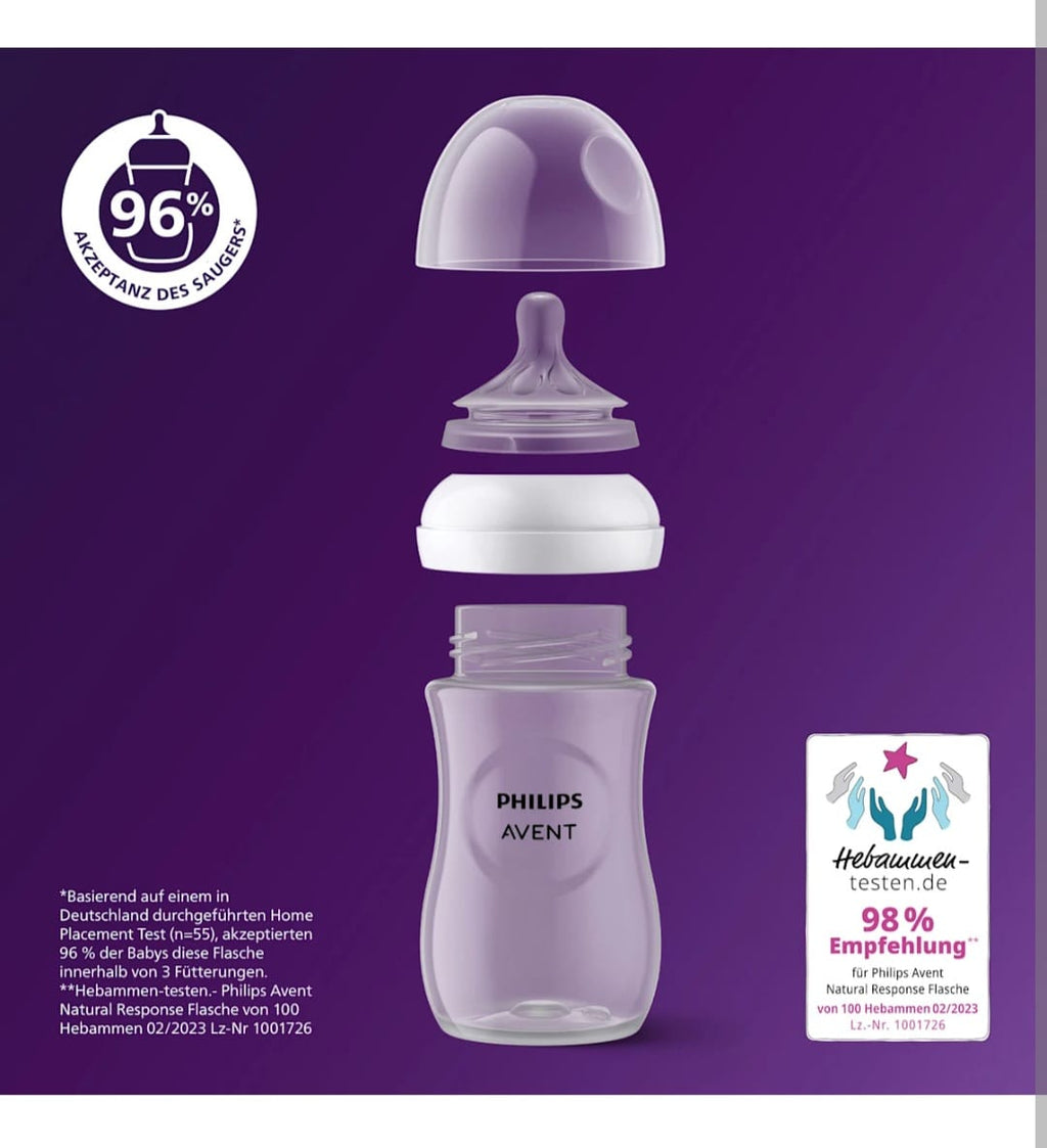 PHILIPS AVENT
Babyflaschen Set Natural Response 6tlg, von Geburt an,B-WARE
