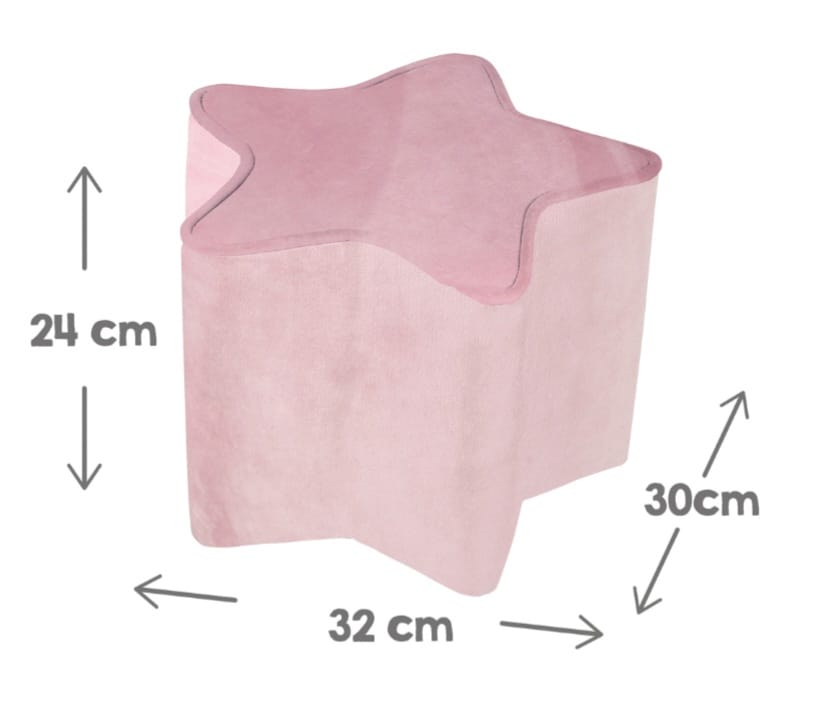 roba Kinderhocker Rosa, B-WARE